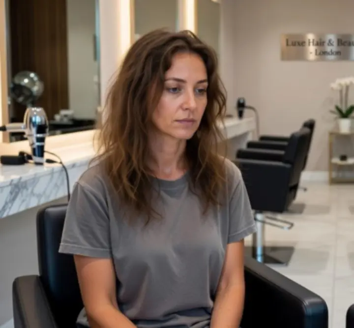 Before and after hair and beauty transformation results created by CIKARTS LTD